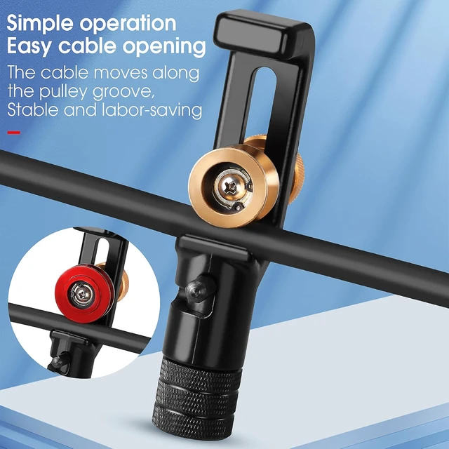 Alt view image 4 of 7 - 4-28.6MM (3/16" to 1 1/8" Diameter) FTTH Armored Fiber Optic Cable Stripper