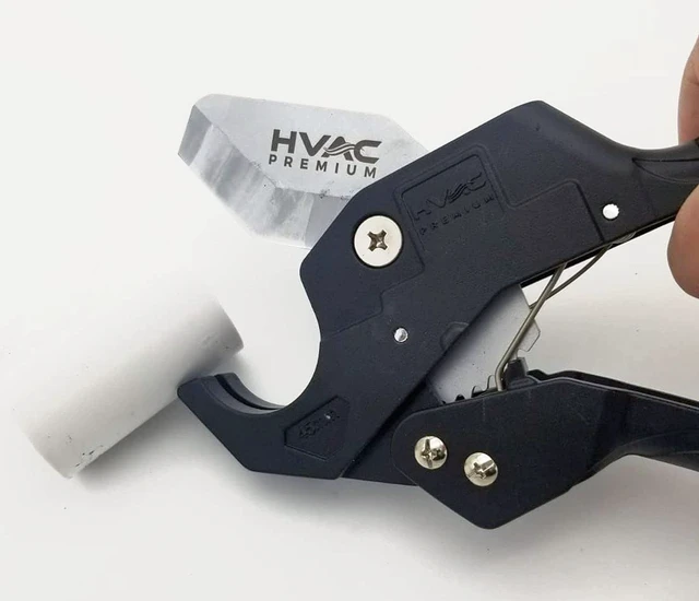 Alt view image 6 of 7 - Heavy Duty Automatic PVC Pipe Cutter 36mm for Cutting Thin/Thick PVC 36mm & Below