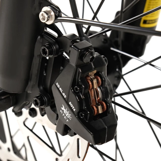 Alt view image 3 of 7 - Brake Pads for Ebike: Semi-Metallic Brake Pads Fit for Ridstar Q20, Q20 Pro, H26 Pro Replacement Brake Parts - Fit for XD-KLBS-DOT4 Hydraulic Brakes
