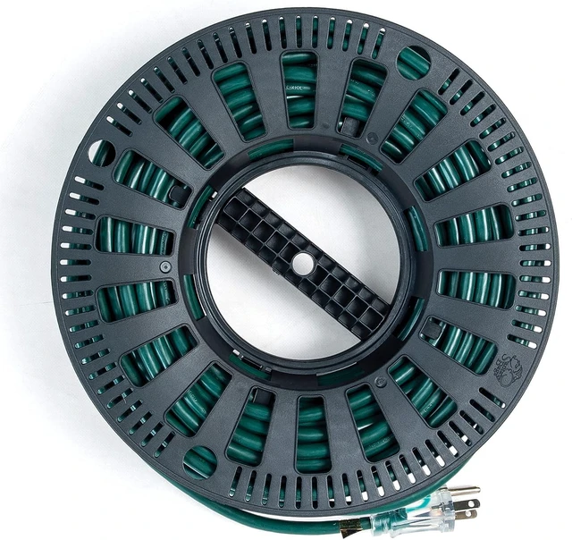 Alt view image 7 of 7 - Wire and Christmas Lighting Storage Bag with 3 Spools