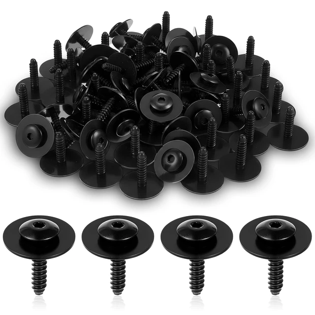 Main image of 100 Pcs Fender Liner Screws Compatible with Gm 11548270