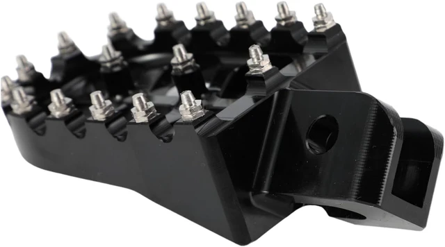 Alt view image 4 of 7 - 7075 Aluminum CNC Front Foot Pegs for HAWK 250 and 250 DLX-Black