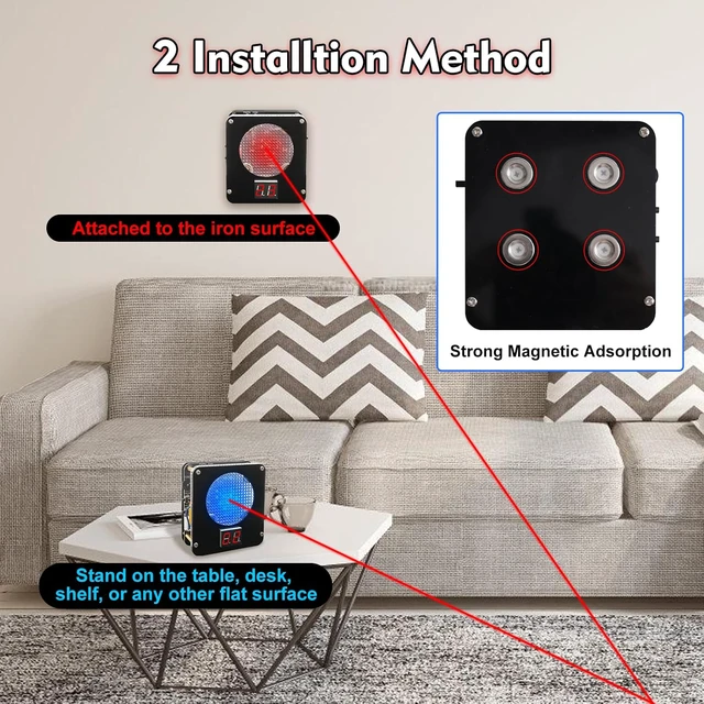 Alt view image 7 of 7 - DIY Laser Target Soldering Practice Kit with Digital Score Counter