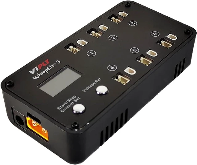 Main image of WhoopStor V3 6-Port 1S LiPo Battery Storage Charger