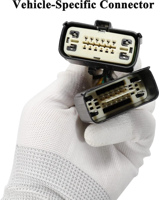 Alt view image 3 of 7 - Custom 4 Way Trailer Wiring Harness for 2011-2019 Ford Explorer, Pure Copper Plug and Play Trailer Light Wiring for Explorer