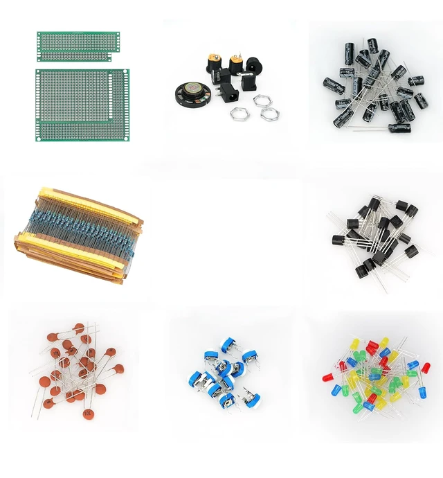 Alt view image 5 of 7 - 1995Pcs Electronic Component Kit Compatible with for UNO R3