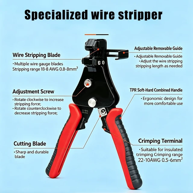 Alt view image 4 of 7 - 24Pairs Solar Panel Connector with Crimping Tool and Wire Stripper