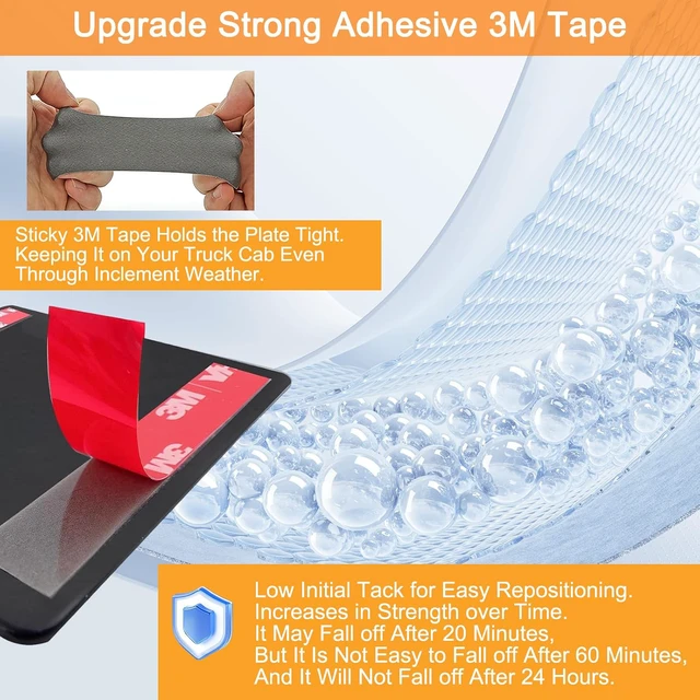 Alt view image 2 of 5 - Self-Adhesive Magnetic Mount Pad for Aluminum Cabs,Ideal for Spot Light/Strobe Beacon/Magnetic Antenna/Light Bar,Durable Black Powdercoat,8 Pack