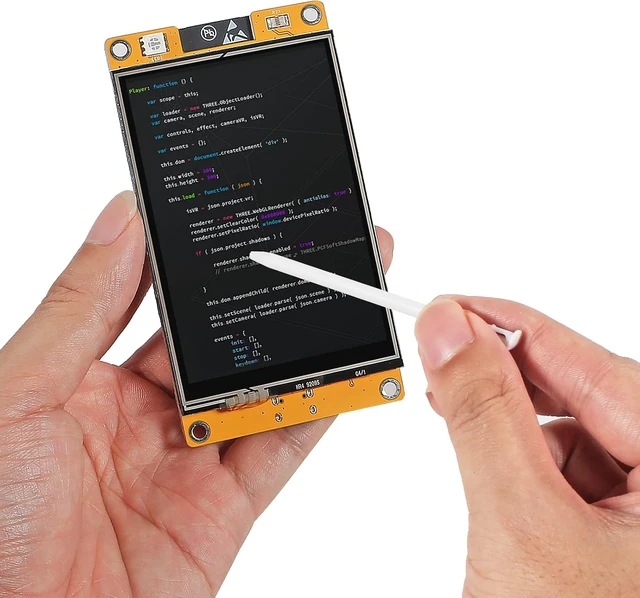 Alt view image 5 of 7 - 2Pcs 3.5" LCD Display Screen ESP32 Development Board 320X480 Resolution ESP32-WROOM-32 WiFi Smart Display Screen 3.5inch OLED TFT Module Resistive Touch for IDE,ESP IDE,Micropython and Mixly