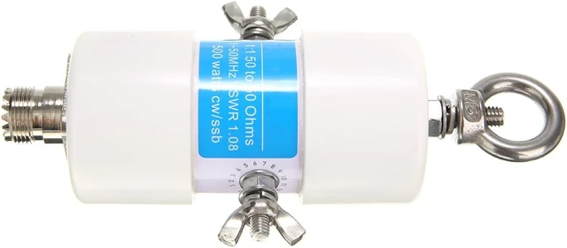 Alt view image 4 of 5 - 1pc Universal 1:1 Voltage Balun Waterproof HF Balun Voltage Balun for 160m-6m Bands 1.8-50MHz 500W Shortwave Antenna Balun