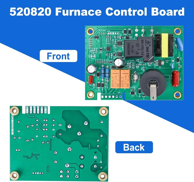 Alt view image 4 of 7 - 520820 RV Furnace Fan Control Ignition Circuit Board