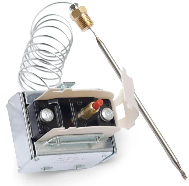 Main image of PP10084 High Limit Thermostat Switch for Pitco Fryer - 1/4" Thread MPT Stuff Box, 450°F/230°C Safety Rating, Ideal for VF35, MGII, SG14, 35C+, 45C+, 18S, 18, E500D Models