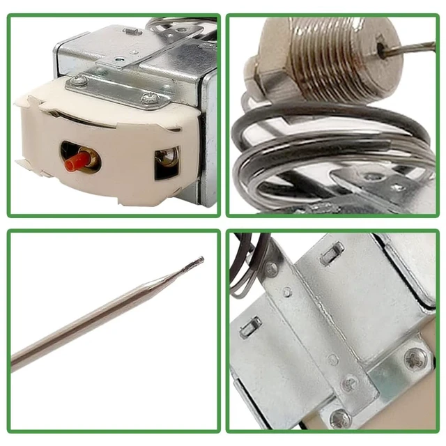 Alt view image 4 of 7 - PP10084 High Limit Thermostat Switch for Pitco Fryer - 1/4" Thread MPT Stuff Box, 450°F/230°C Safety Rating, Ideal for VF35, MGII, SG14, 35C+, 45C+, 18S, 18, E500D Models