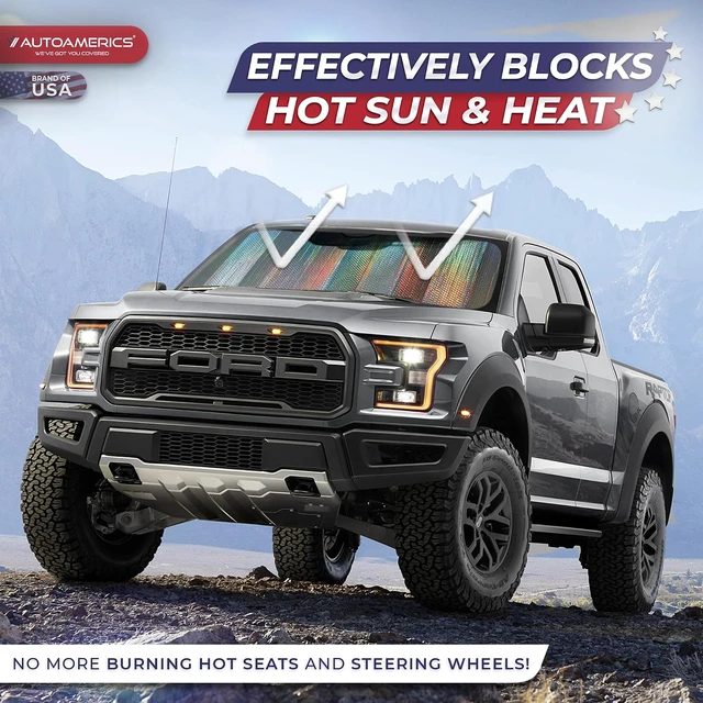 Alt view image 3 of 7 - Holographic Windshield Sun Shade - 28 x 58 in, Large