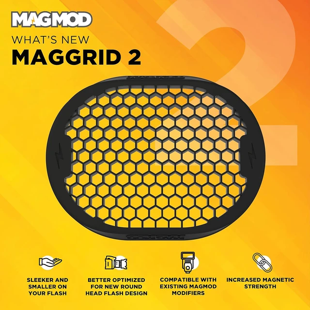 Alt view image 3 of 5 - MagGrid 2 Light Modifier, Photography Lighting Flash Modifier