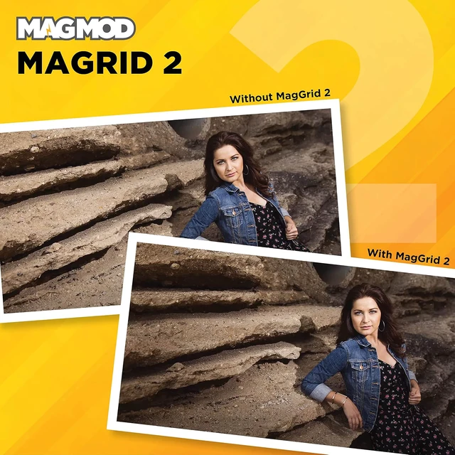 Alt view image 5 of 5 - MagGrid 2 Light Modifier, Photography Lighting Flash Modifier