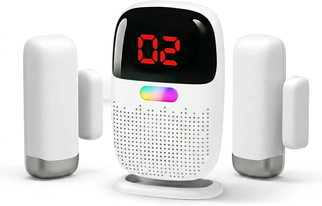 Main image of Rechargeable Door and Window Alarms for Dementia Wandering Seniors