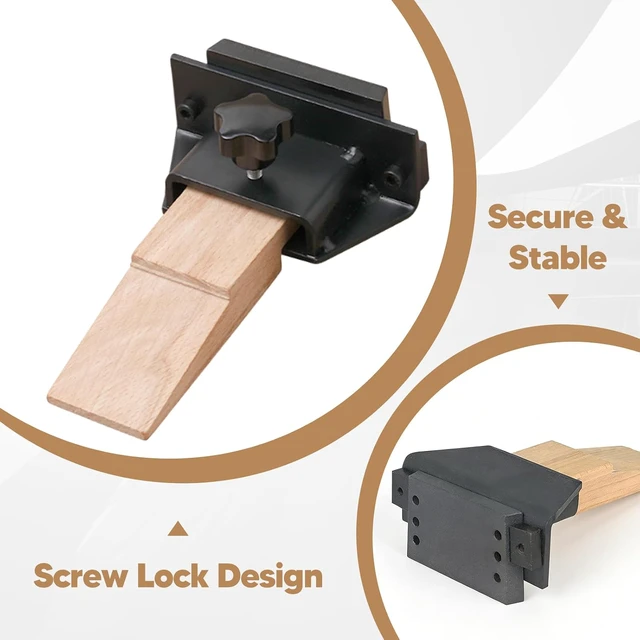 Alt view image 4 of 7 - Wooden Bench Pin Workbench Tool Portable Accessories Jewelry Bench Jewelry Making Tool for Cutting Filing DIY Finishing Drill