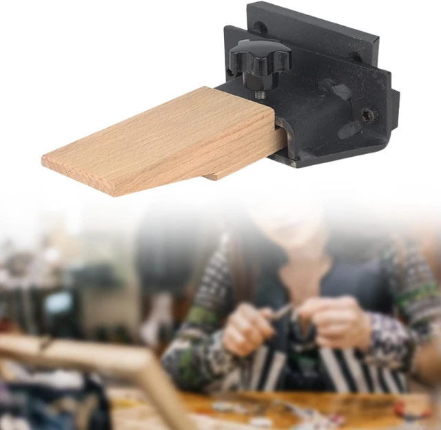Alt view image 7 of 7 - Wooden Bench Pin Workbench Tool Portable Accessories Jewelry Bench Jewelry Making Tool for Cutting Filing DIY Finishing Drill