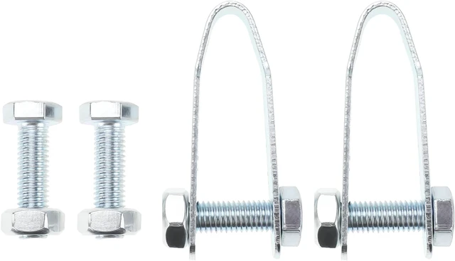 Alt view image 6 of 7 - Garage Door Cable and Pulley Kit, Including 2 Pairs of Galvanized Aircraft Cables and 4pcs Heavy Duty 3" Pulley Sheaves