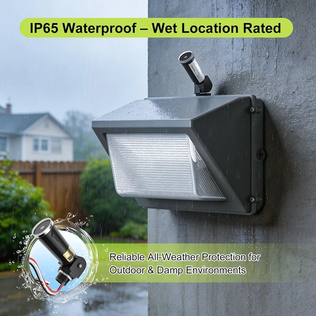 Alt view image 6 of 7 - 4-Pack, Dusk to Dawn/Day Night Sensor, Photoelectric Switch, Photo Cell Sensor, 110V/120V/220V/240V Input, UL Listed, IP65 Water-Resistant Photocell for Outdoor Light