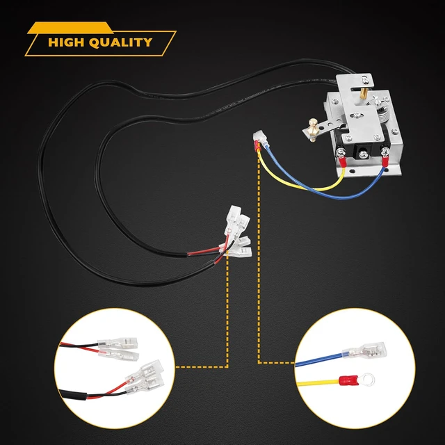 Alt view image 6 of 6 - Golf Cart Throttle Potentiometer with Micro Switch Compatible with EZGO Marathon Electric Golf Cart 1989-1994, Upgraded Version Throttle Potentiometer Replace# 27094-G01, 25267G2, 25399G1, 27094G01