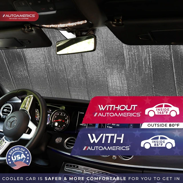 Alt view image 5 of 7 - Holographic Windshield Sun Shade - 28 x 58 in, Large