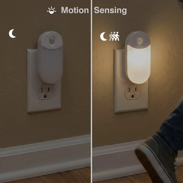 Alt view image 3 of 7 - 4-in-1 Power Failure Night Light,Flashlight,Motion Sensing, 3-Pack