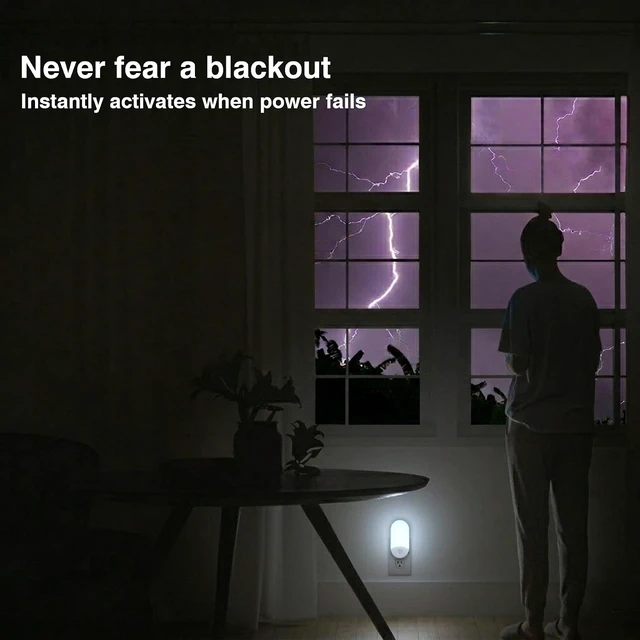 Alt view image 5 of 7 - 4-in-1 Power Failure Night Light,Flashlight,Motion Sensing, 3-Pack