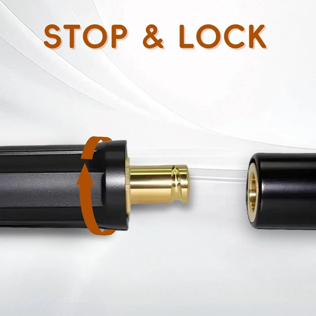Alt view image 7 of 7 - 2PCS LC-40 Welding Cable Connectors & CT-40FA Welding Terminals