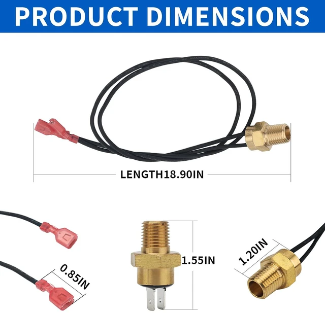 Alt view image 5 of 6 - Pool Heater High Limit Switch Compatible with Hayward H-Series