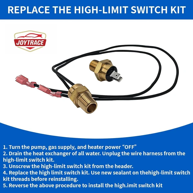 Alt view image 6 of 6 - Pool Heater High Limit Switch Compatible with Hayward H-Series