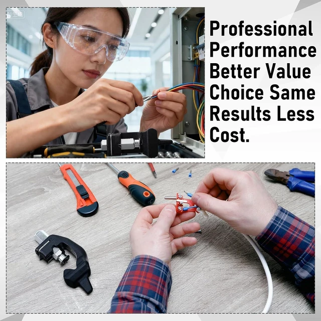 Alt view image 6 of 6 - 1 Pcs Cable Stripper Adjustable Cutting Depth for 6-28 mm Wire
