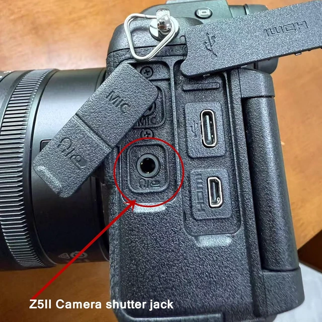 Alt view image 4 of 7 - 3.5MM-DC3 (MC-DC3) for Cameras Z5II/Z50II/ZR Shutter Release Cable is Suitable Connect the Timer, Camera Shutter Controller and Indoor Flash Trigger Cable (3.5mm-DC3 2pcs)