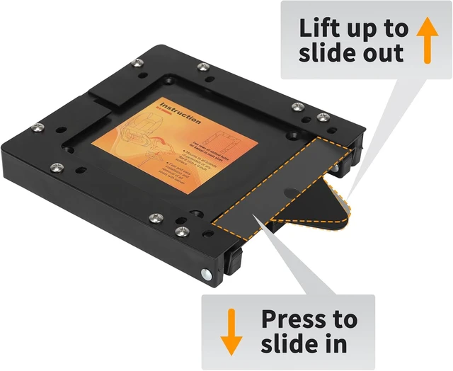 Alt view image 5 of 7 - Quick Disconnect Seat Mount with Boat Seat Swivel 2 Sets