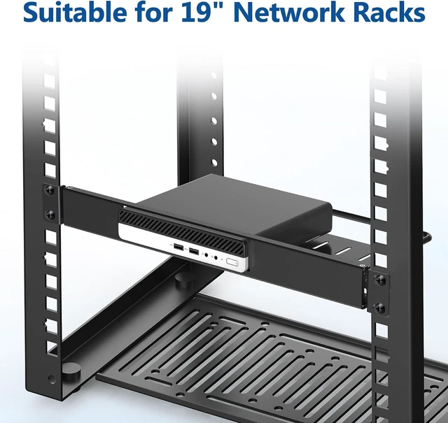 Alt view image 6 of 6 - 1U Rack Mount for HP ProDesk Mini PC, HP EliteDesk Mini Business Desktop