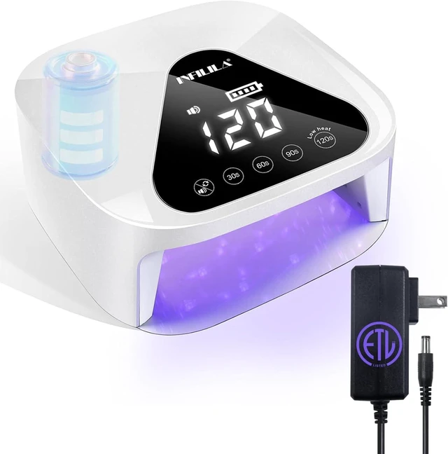 Main image of Professional UV/LED Nail Lamp, 54W UV Light for Gel Nails