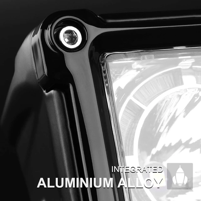 Alt view image 5 of 7 - LED Cubes, Rigidhorse 3 Inch LED Pods Light 2PCS 100W Square Driving Lights SpotBeam Off Road Work Lights Fog Lights Truck Bumper Light for ATV UTV Motorcycle Pickup Boat