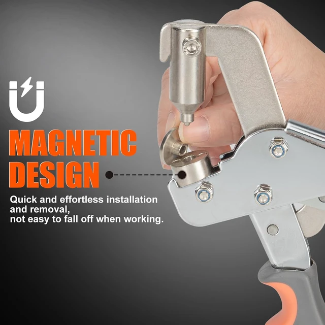 Alt view image 2 of 7 - Heavy Duty Snap Fastener Tool with Case, Button Snap Replacement Kit Snap Tool with 560PCS Metal Snaps Buttons for Fastening/Boat Cover/Tarps/Canvas/DIY/Leather/Sewing/Repair/Fabric