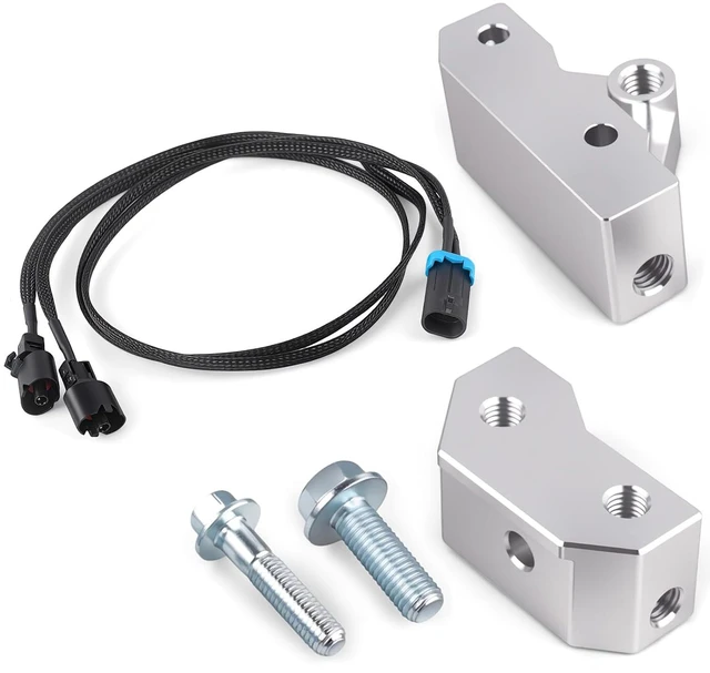 Main image of LS Gen 3 Knock Sensor Relocation Brackets with Extension Relocation Harness 36" Fit for GM LS Gen 3 Engines LS1 LM7 LR4 LS6 L59 LQ9