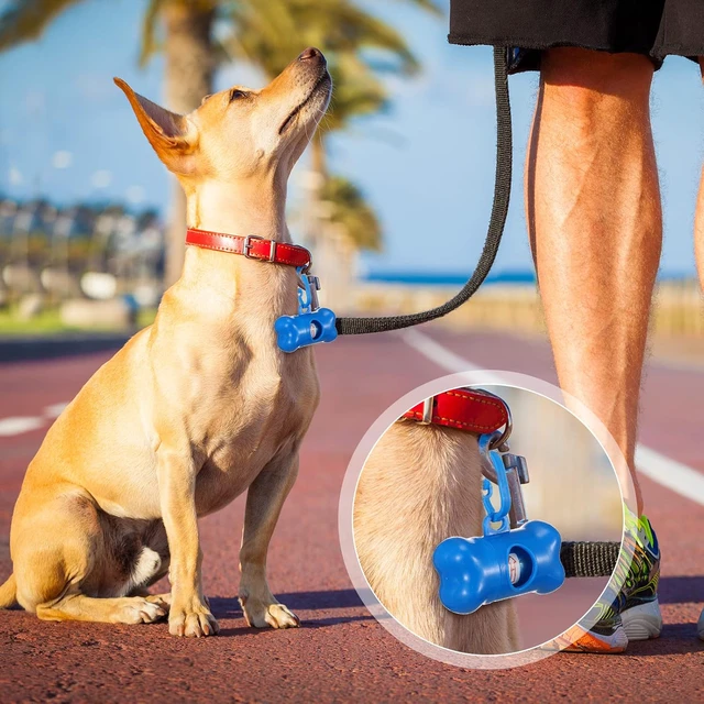 Alt view image 5 of 6 - 80 Pcs Dog Poop Bag Dispenser with Dog Waste Bags, Bone Shape
