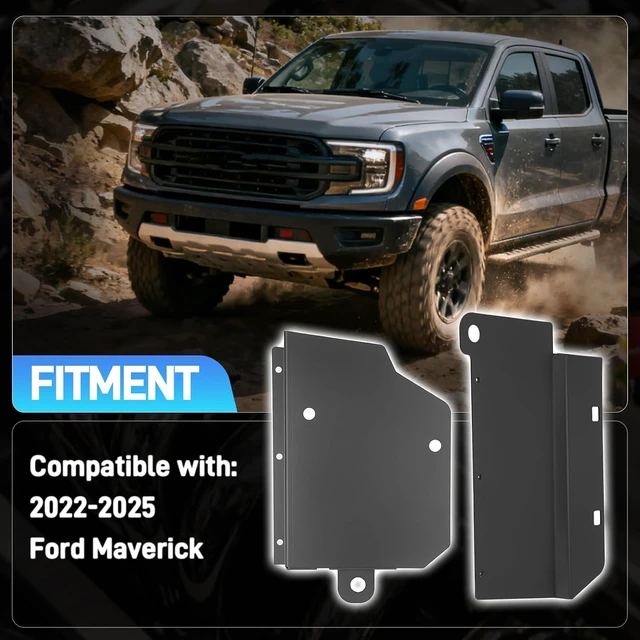 Alt view image 2 of 7 - Underbody Cavity Shield Cover Compatible with 2022-2025 Ford Maverick