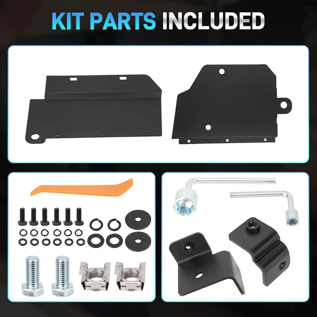 Alt view image 5 of 7 - Underbody Cavity Shield Cover Compatible with 2022-2025 Ford Maverick