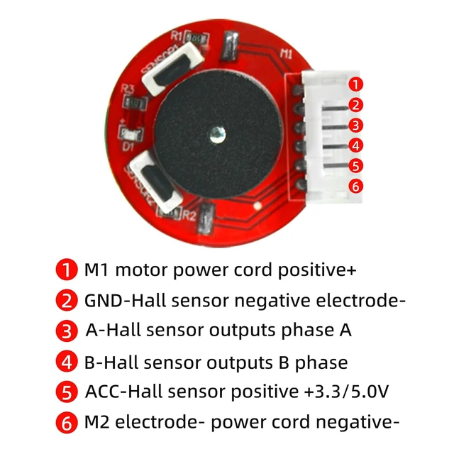 Alt view image 2 of 7 - 2Pcs Gear Motor with Encoder DC 12V 100RPM Gear Ratio 1:45 D Shaft Metal Encoder Gear Motor Silver for Smart car/Robot RC Model DIY Engine