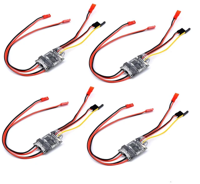 Main image of 4 PCS Bidirectional 5A ESC Brushed Speed Controller, Dual Way