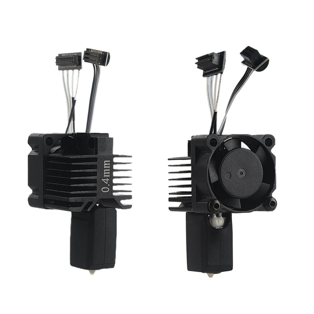 Alt view image 3 of 7 - P1S/P1P 0.4mm Hotend Kit,Hardened Steel Nozzle for Bambu Lab P1 Series