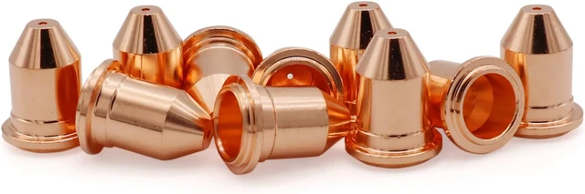 Alt view image 4 of 5 - 10pcs 56576 Electrode 10pcs 56811 Nozzle Tip 45A
