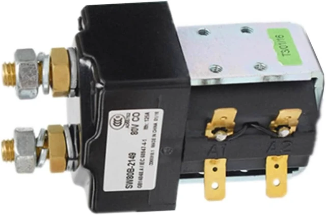 Alt view image 6 of 6 - Contactor SW80B-156, 48V 125A For Curtis ZAPI B4SW11 Controller, Electric Forklift/Golf Cart Solenoid,Single Pole Single Throw SW80B156 SW80156