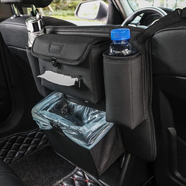 Main image of Car Organizer Between Seats, Garbage Trash Bag, Purse Holder, Dog Barrier