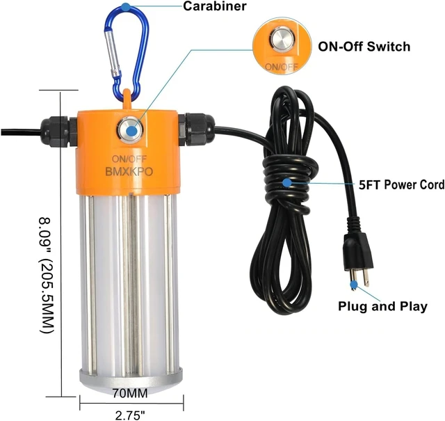Alt view image 5 of 6 - LED Temporary Work Construction String Light, 30W,5000K